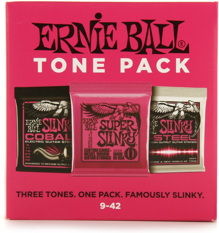 Ernie Ball Super Slinky Electric Guitar Tone Pack Sweetwater