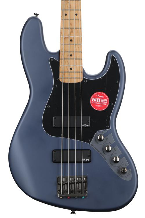 Squier Contemporary Active Jazz Bass HH Midnight Satin Sweetwater