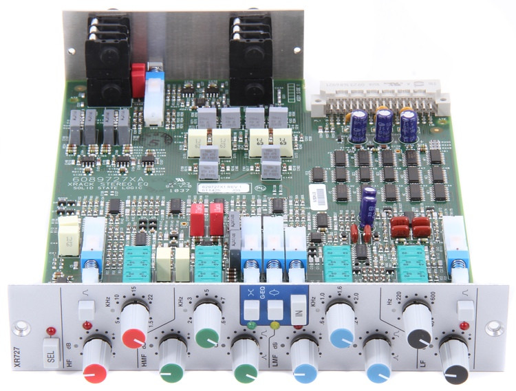 Solid State Logic XRack Stereo EQ Module Parametric Equalizer Sweetwater