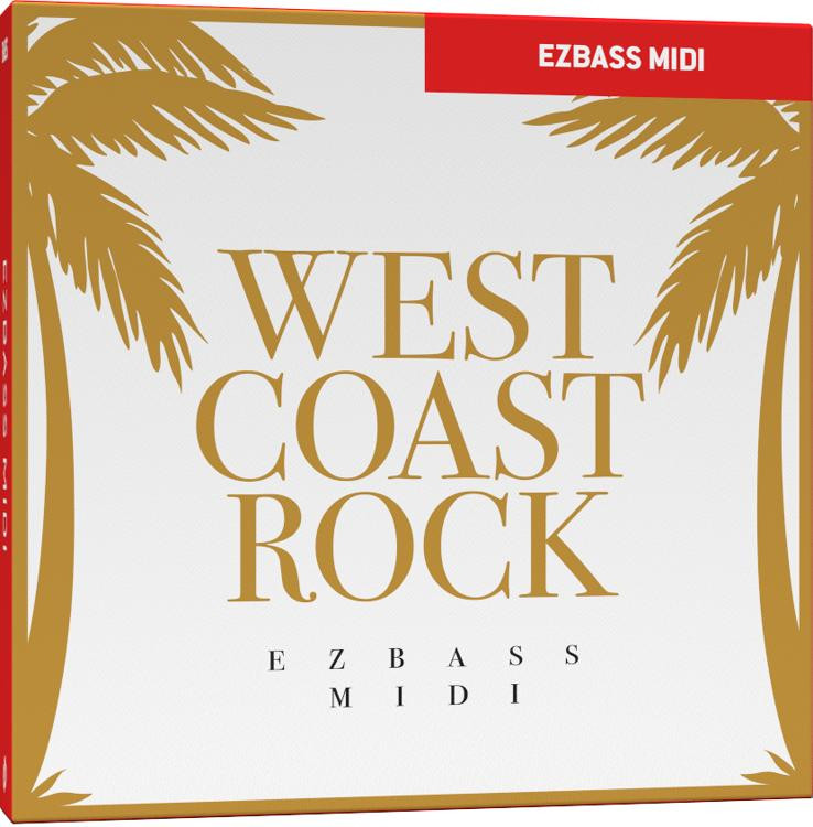 Toontrack West Coast Rock EZbass MIDI Pack Sweetwater