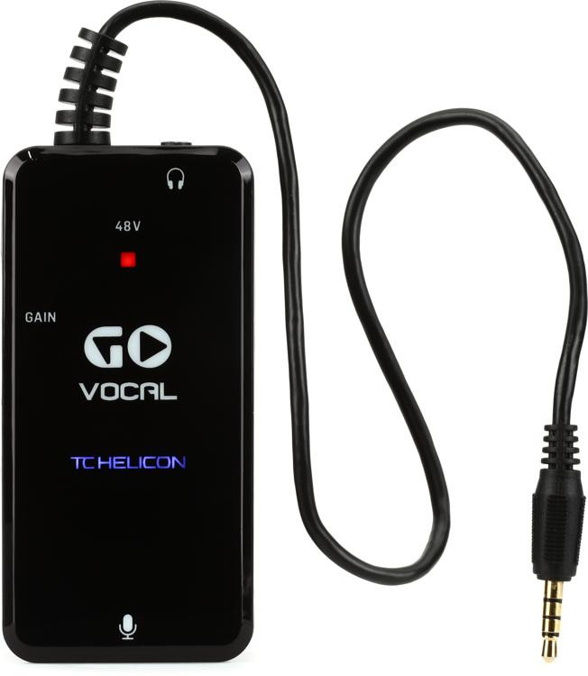 TCHelicon GO VOCAL Microphone Preamp for Mobile Devices Sweetwater