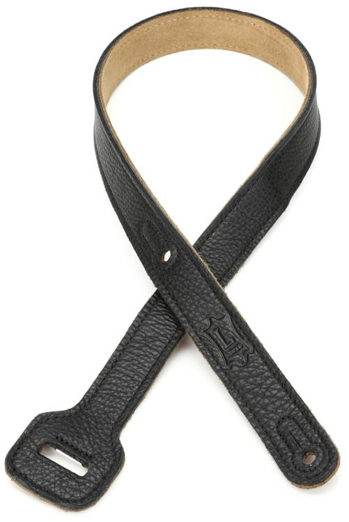 Levy's MMGSXL2.5 Leather Strap Extension Black Sweetwater