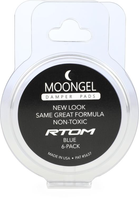 RTOM Moongel鼓阻尼垫-蓝(6-pack)图片1