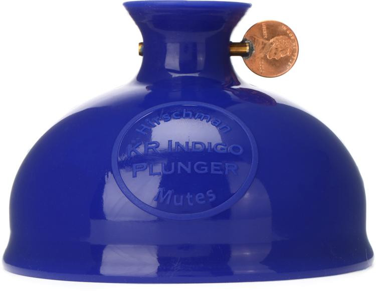 Hirschman Mutes KR Indigo Standard Plunger for Trumpet Sweetwater