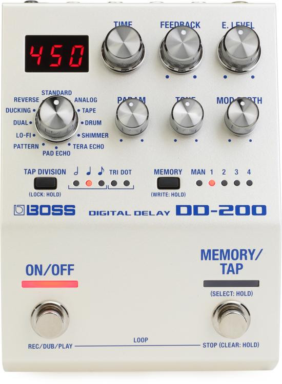 Boss DD200 Digital Delay Pedal Sweetwater