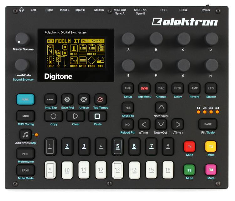 Elektron Digitone 8-voice Digital Synth with Sequencer
