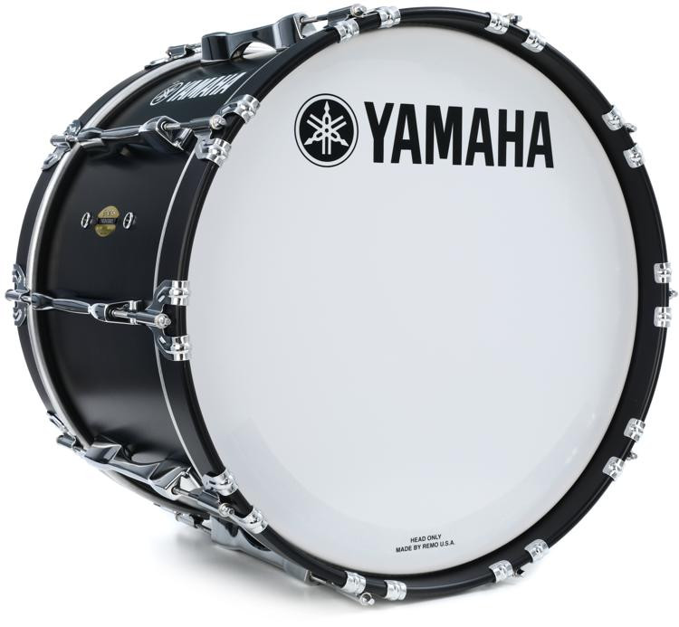 Yamaha 8300 Field-Corps Series 20 inch Marching Bass Drum - Black ...