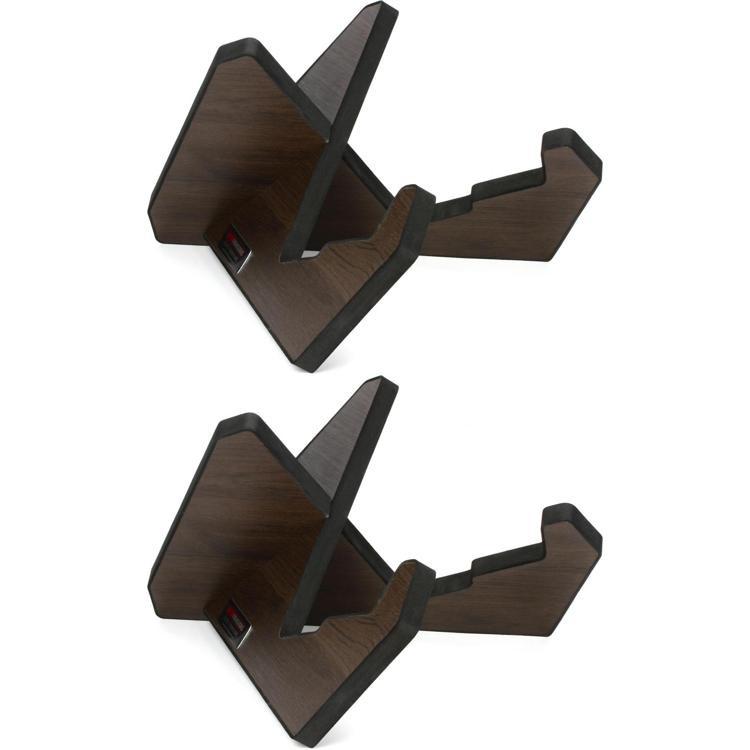 Gator Frameworks Elite Series Xstyle Guitar Stand 2 Pack Dark Walnut