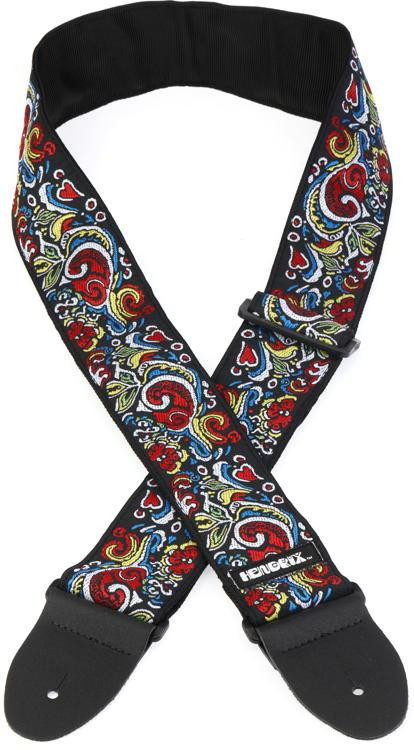 Dunlop JH03 Jimi Hendrix Guitar Strap Love Drops Sweetwater