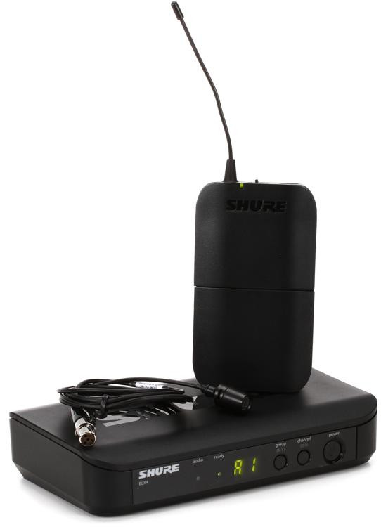 Shure BLX14/CVL Wireless Lavalier Microphone System H11 Band Sweetwater