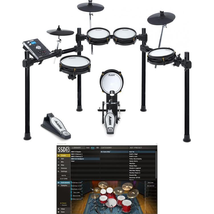 Alesis Command Special Edition Mesh Electronic Drum Set and Steven