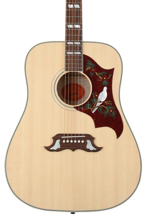 Gibson Acoustic Dove 2018 Antique Natural Top, Cherry Back Sweetwater
