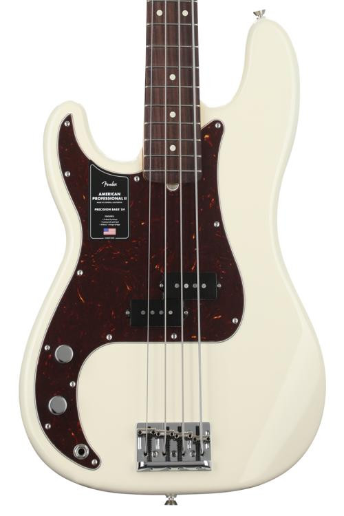 Fender American Professional II Precision Bass Left-handed - Olympic ...