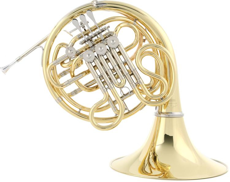 Yamaha YHR668 II Professional Double French Horn Yellow Brass with