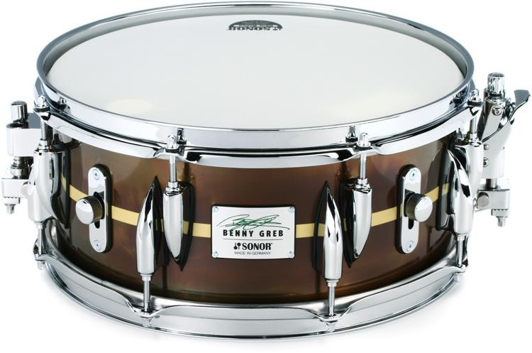 Sonor Benny Greb签名陷阱- 13 x 5.75英寸-黄铜图片1