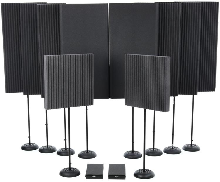 Auralex Producermax Kit Portable Acoustical Treatment System - Charcoal 