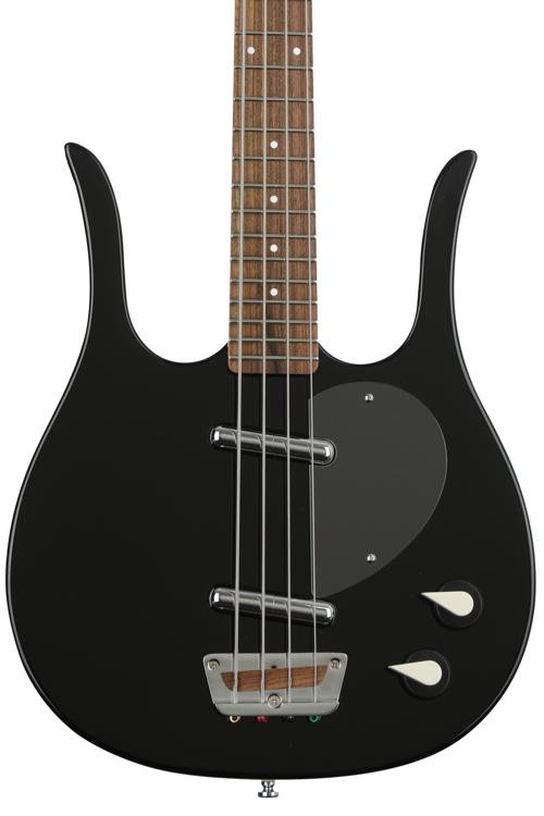 Danelectro Longhorn Bass Guitar - Black | Sweetwater