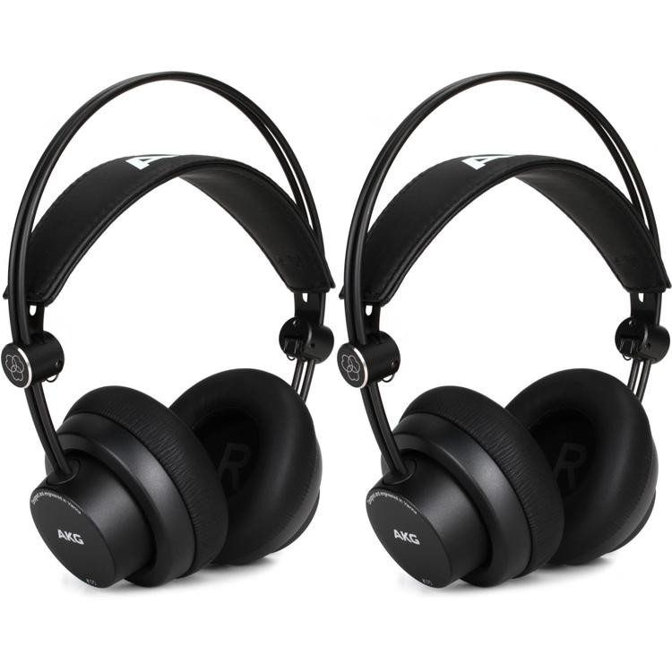 AKG K175 2-pack Closed-back On-ear Foldable Headphones | Sweetwater