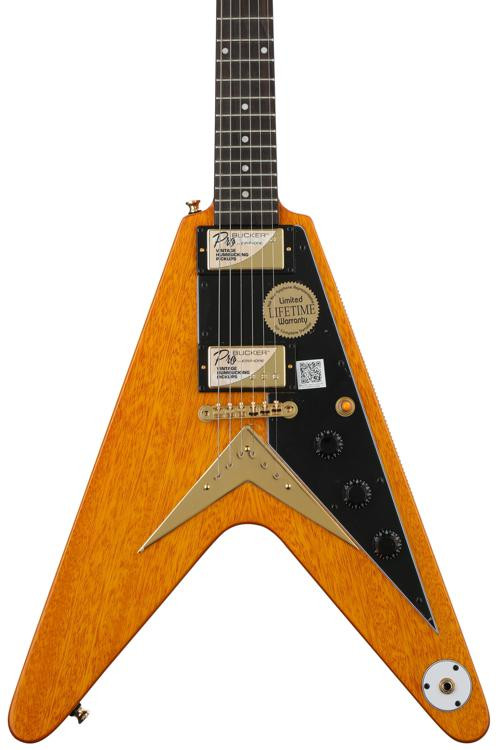 Epiphone Limited Edition Joe Bonamassa 1958 Amos Korina Flying-V ...