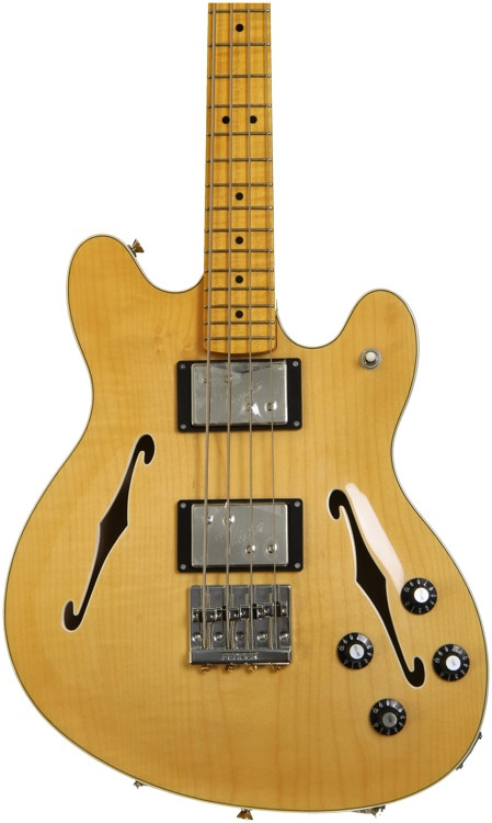 Fender Starcaster Bass - Natural | Sweetwater