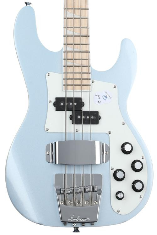 Jackson X Series Concert Bass CBXNT DX IV Ice Blue Metallic Sweetwater