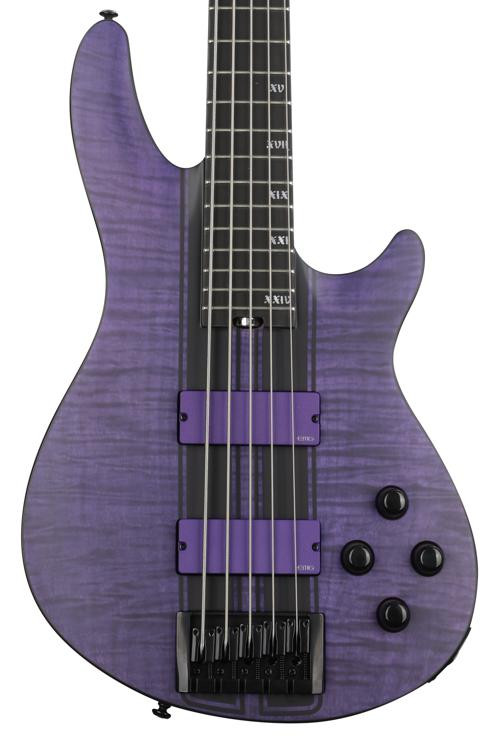 Schecter C5 GT Bass Satin Trans Purple Sweetwater