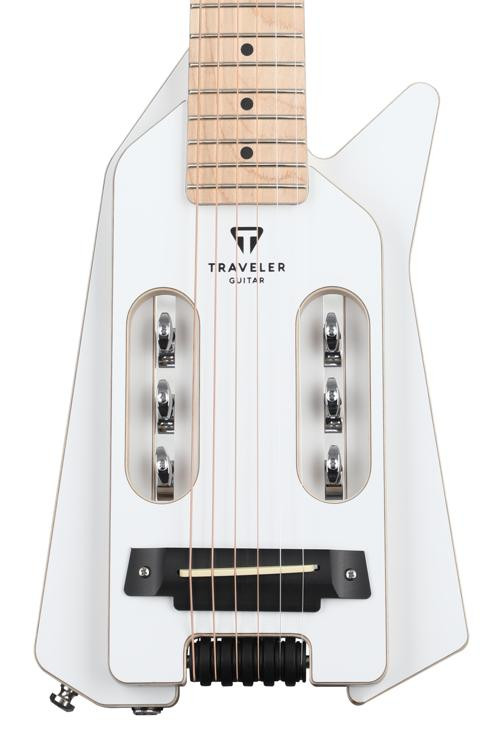 Traveler Guitar UltraLight Edge Acousticelectric Guitar Angel White