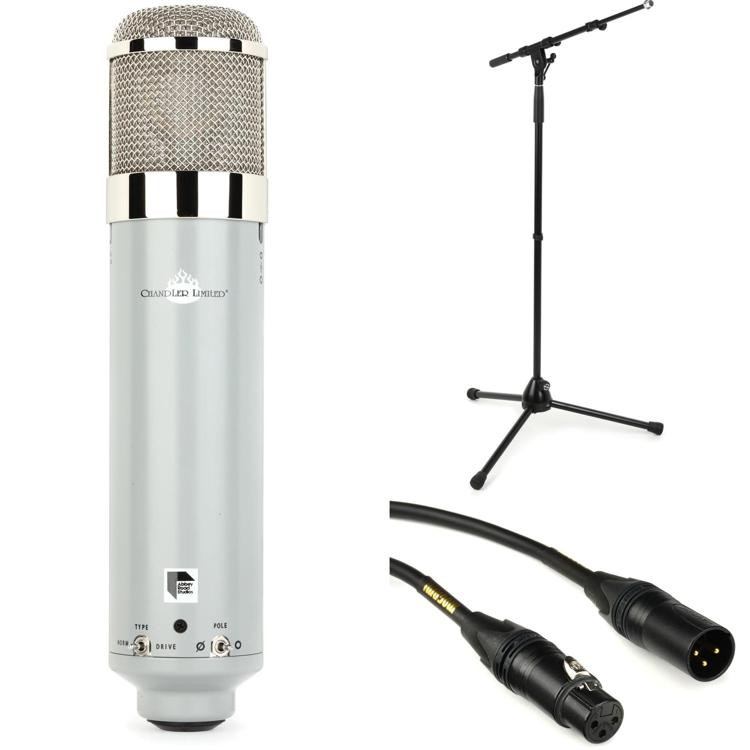 Chandler Limited REDD Microphone Largediaphragm Tube Condenser Microphone with Stand and Cable