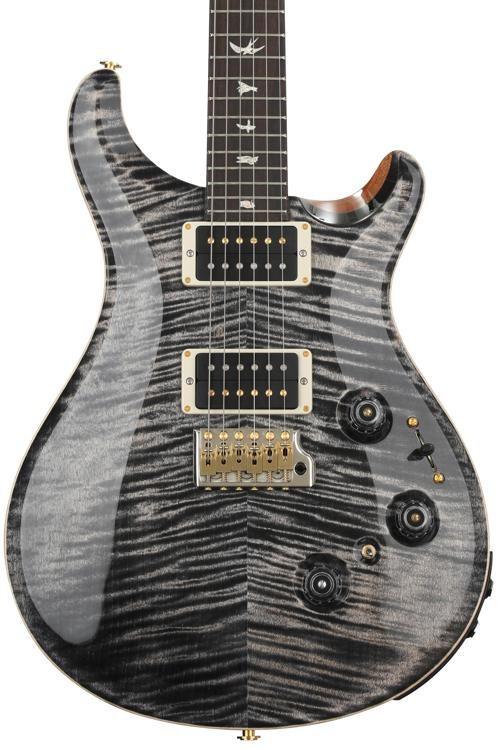 PRS Custom 24 Piezo Electric Guitar with Pattern Thin Neck Charcoal