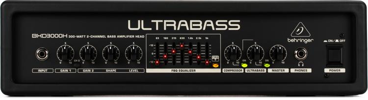 百灵达UltraBass BXD3000H 300瓦2声道低音头图片1