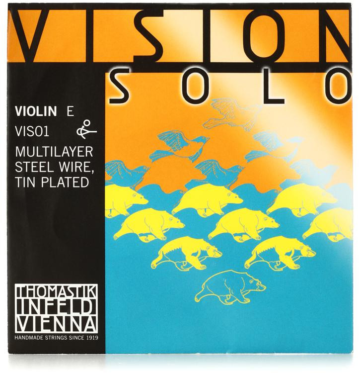 ThomastikInfeld VIS01 Vision Solo Violin E String 4/4 Size Tin