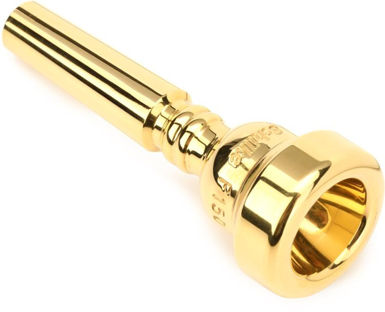 Schilke Trumpet Mouthpiece 150, Goldplated Sweetwater
