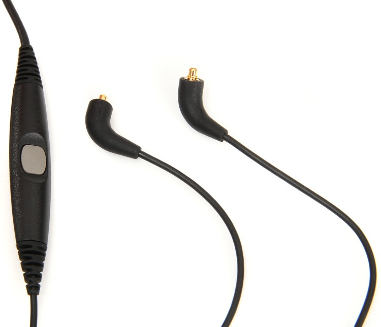 Shure Music Phone Cable MMCX Cable w/ Inline Microphone and Remote