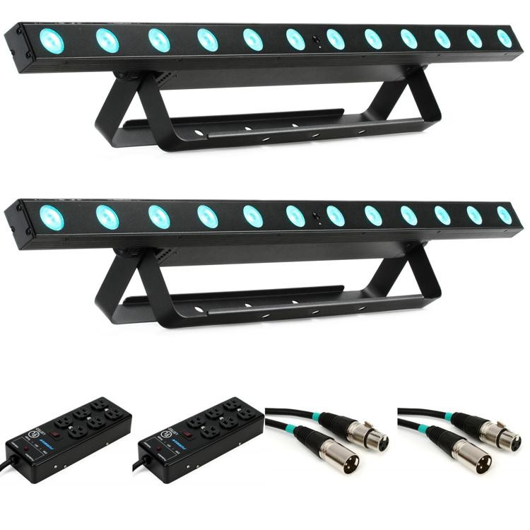 Chauvet DJ COLORband T3 BT 40" RGB LED Bar with Bluetooth Pair Bundle
