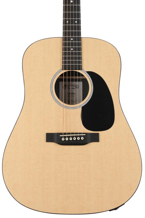 Martin DX1E AcousticElectric Guitar Natural Spruce Sweetwater