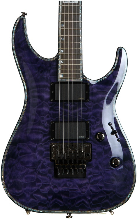 ESP LTD H-1001 w/Floyd Rose Limited Edition - Reindeer Blue | Sweetwater