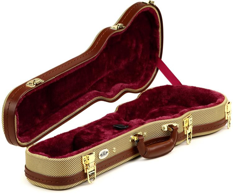 Kala Tweed Archtop Concert Ukulele Case Sweetwater