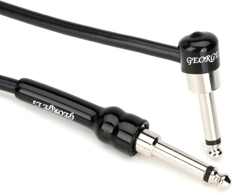 Ls 15' Straight to Right Angle Guitar Cable 15' Sweetwater
