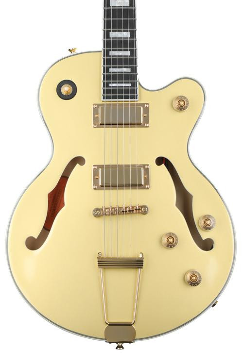 Epiphone Uptown Kat ES Hollowbody Electric Guitar Topaz Gold Metallic
