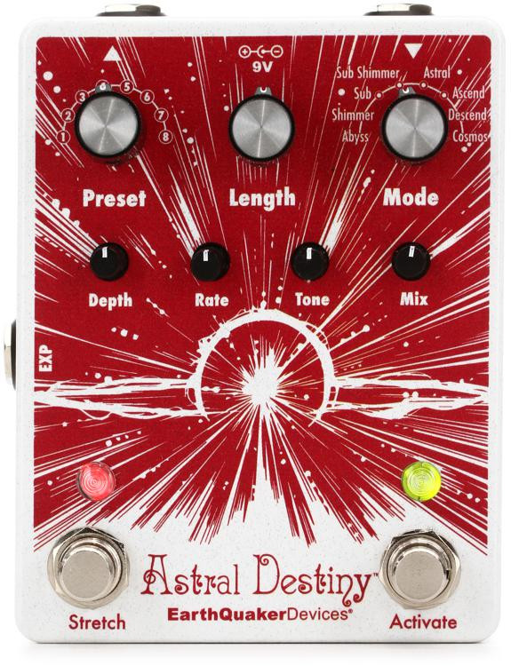 EarthQuaker Devices Astral Destiny Reverb Pedal | Sweetwater