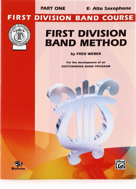 Alfred First Division Band Method, Part 1 Alto Saxophone Sweetwater