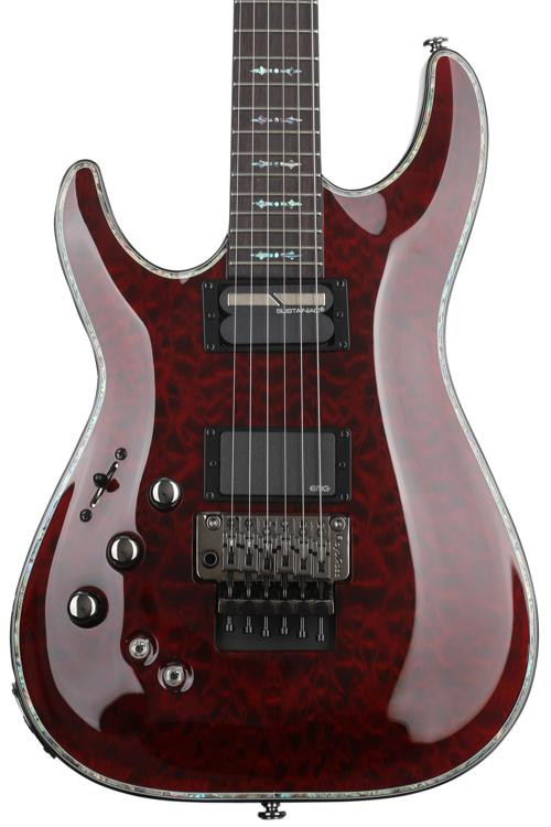 Schecter Hellraiser C-1 FR-S Left-Handed - Black Cherry | Sweetwater