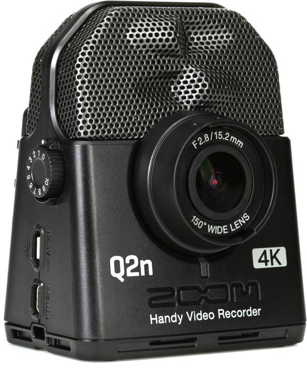 Zoom Q2N-4K 4K Camcorder with XY Microphone | Sweetwater