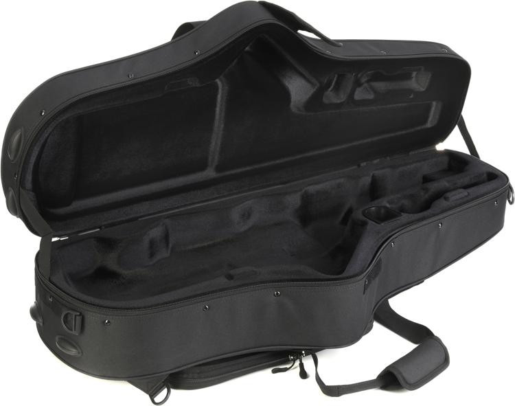 Protec MX305CTBK MAX Contoured Tenor Saxophone Case Black Sweetwater