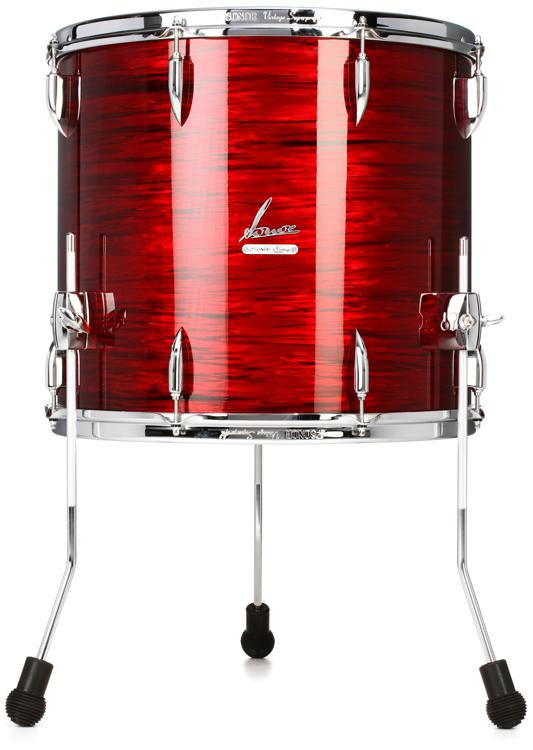 Sonor Vintage Series Floor Tom 16 x 18 inch Vintage Red Oyster