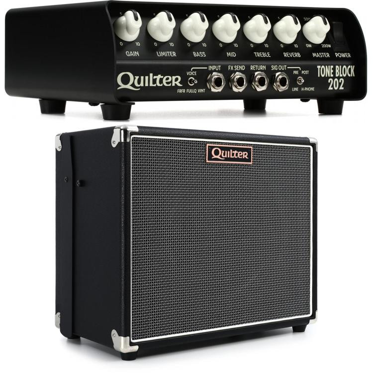 Quilter Labs Tone Block 202 200watt Head with 250watt 1x12 Sweetwater