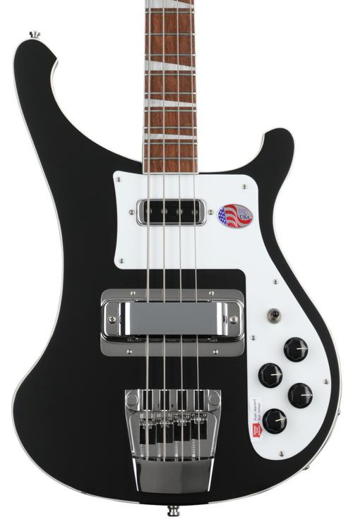 Rickenbacker 4003 Stereo Bass Guitar Matte Black Sweetwater