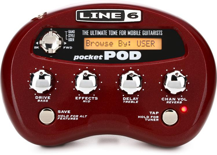 Line 6 Pocket POD Guitar Amp Emulator Sweetwater
