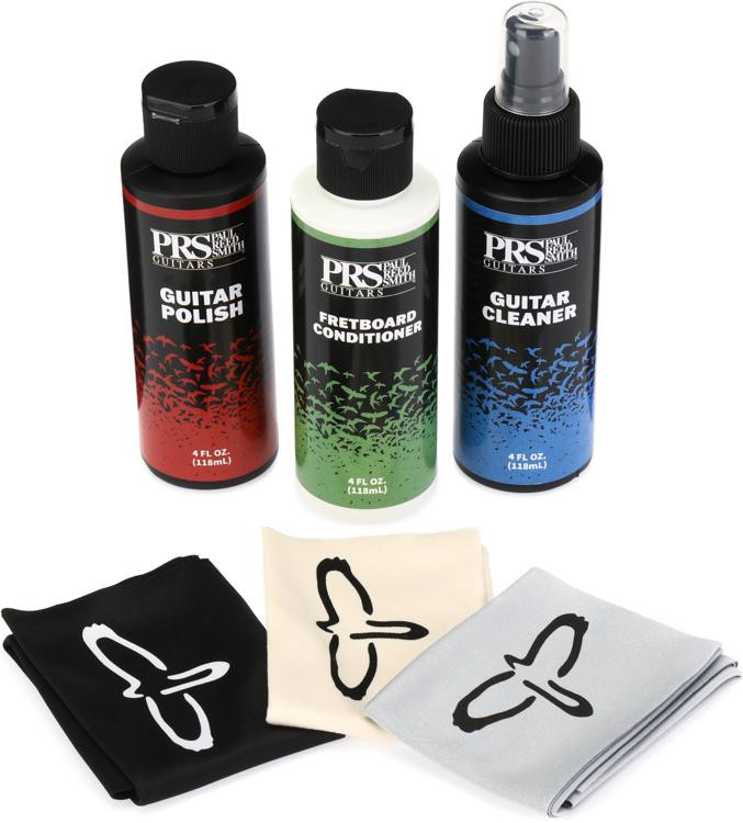 PRS Guitar Care Bundle - Includes Guitar Cleaner, Guitar Polish ...