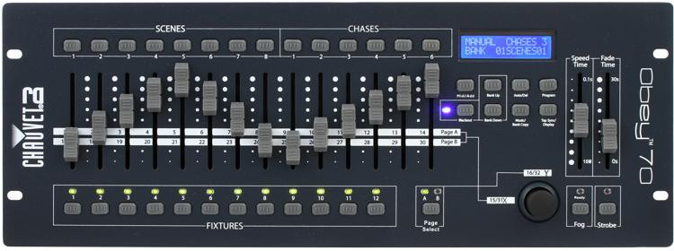 Chauvet DJ Obey 70 384-Ch DMX照明控制器图像